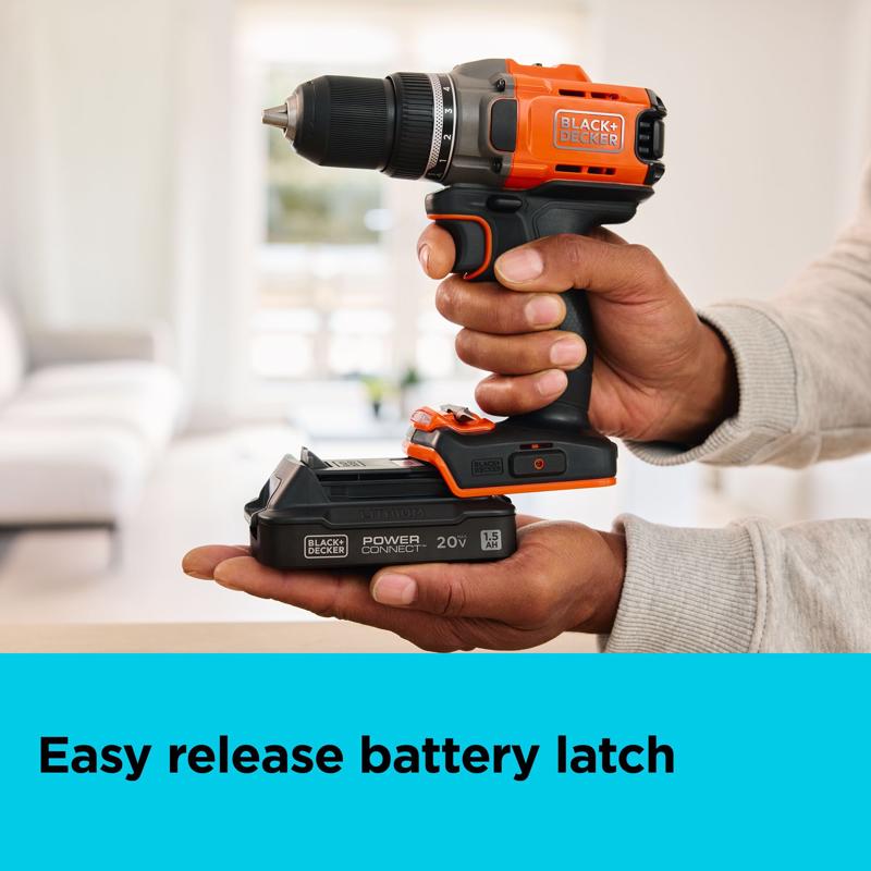 Black+Decker 20V MAX Power Connect LBD1520S 1.5 Ah Lithium-Ion Battery 1 pc