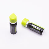 Tracer TrueShot 1 oz Hi-Visibility Replacement Chalk Canister Fluorescent Green 2 pk