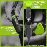 Tracer TrueShot 1 oz Hi-Visibility Replacement Chalk Canister Fluorescent Green 2 pk