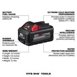 M18 6-Bay PACKOUT Charger w 6Ah Battery 2PK