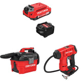 CRAFTSMAN  V20 3Ah Advanced Battery Starter  with 2Gal Wet/Dry Vac with  Inflator