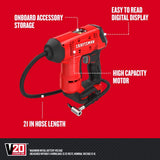 CRAFTSMAN  V20 3Ah Advanced Battery Starter  with 2Gal Wet/Dry Vac with  Inflator