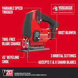 CRAFTSMAN  V20 3Ah Advanced Battery Starter  with Jig Saw withBrushless RP Router