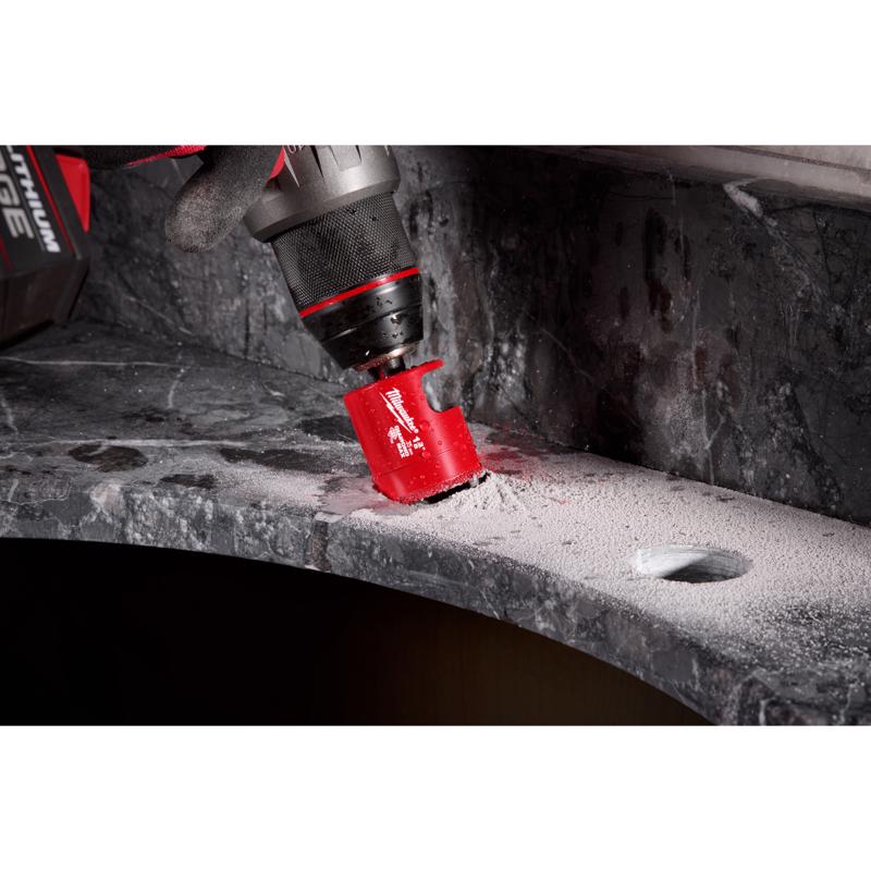 Milwaukee Diamond Grit 1-1/4 in. L Hole Saw