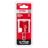 Milwaukee Diamond Grit 1-1/4 in. L Hole Saw