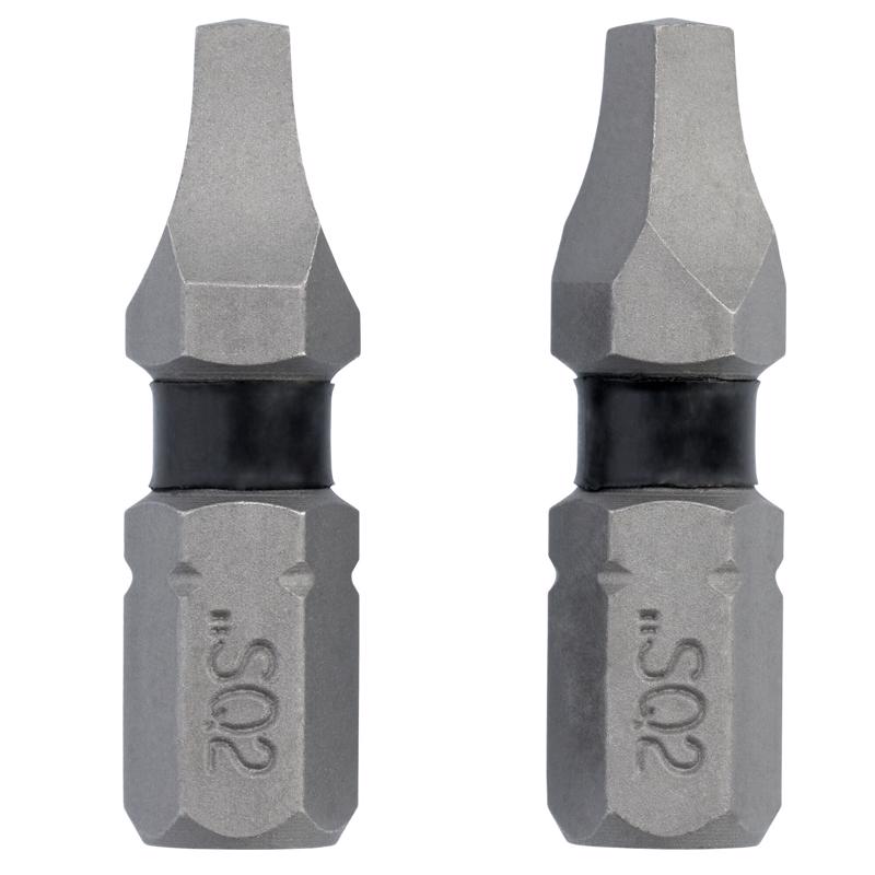DeWalt Toughgrip Square 1 in. L Screwdriver Bit S2 Tool Steel 1 pk