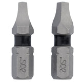 DeWalt Toughgrip Square 1 in. L Screwdriver Bit S2 Tool Steel 1 pk