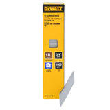 DeWalt 3/4 in. L X 18 Ga. Straight Strip Coated Brad Nails 1 pk
