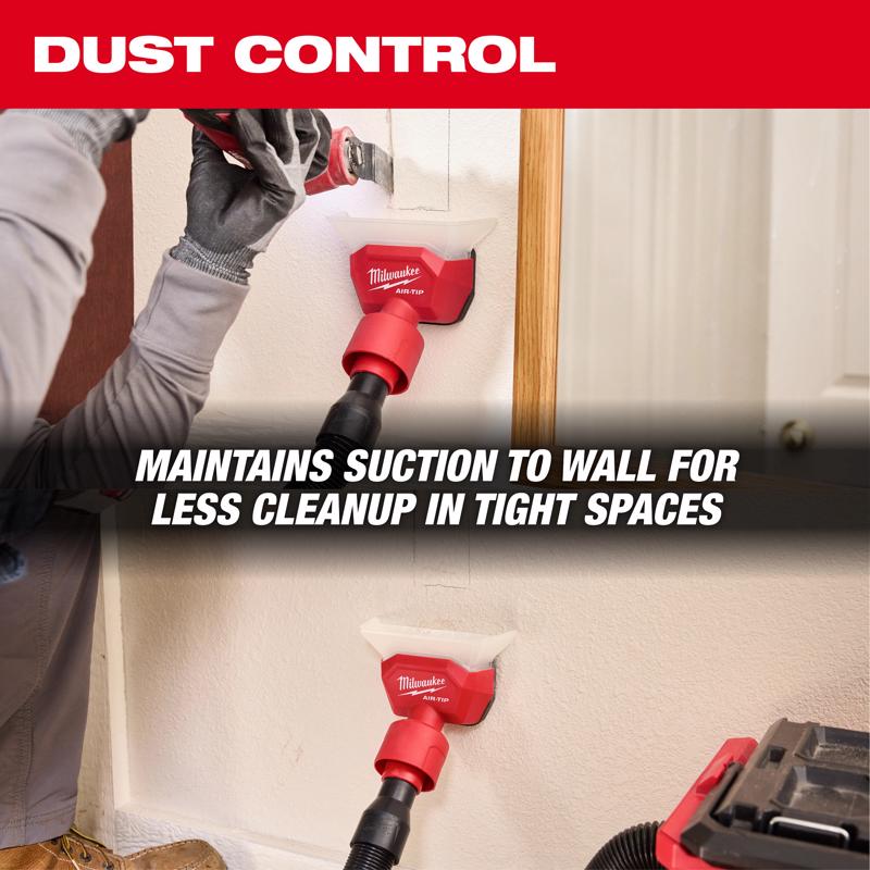 Milwaukee 3.8 in. L X 6 in. W Dust Collector 1 pc