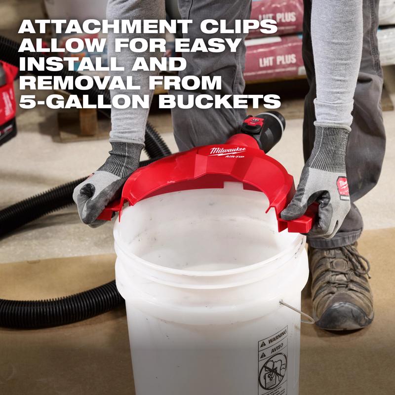 Milwaukee 10 in. L X 13.9 in. W Dust Collector 1 pc