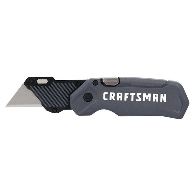 Craftsman  Folding Compact Utility Knife Gray 1 pc