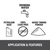 Oatey 1.7 oz Lead-Free Tinning Flux Petroleum-Based 1 pc