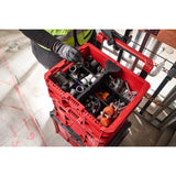 Milwaukee PACKOUT 6.63 in. H X 18.625 in. D Crate Modular System Black/Red