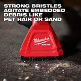 Milwaukee 9.6 in. L X 3.43 in. W Wet/Dry Vac Brush 1 pc