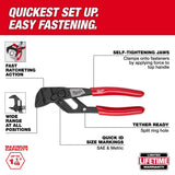Milwaukee 5 in. Steel Pliers Wrench