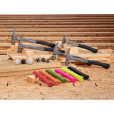 Stiletto 9 in. Rubber Replacement Grip Green 1 pc
