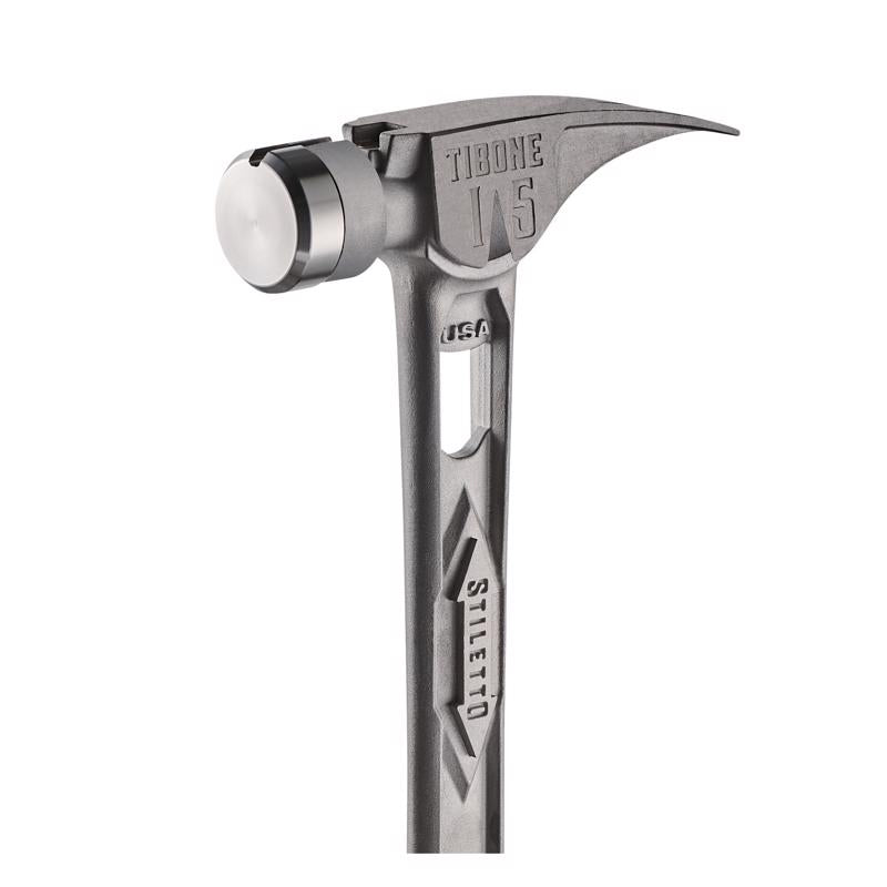 Stiletto 1.42 in. Steel Smooth Replacement Face Kit Gray 1 pc