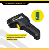 General 662 deg Infrared Thermometer 7 in. L X 3.3 in. W Black