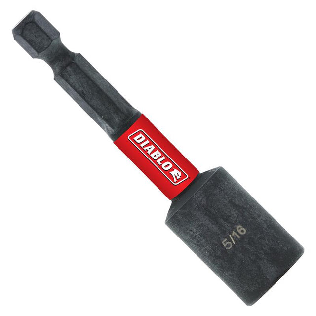 Diablo 5/16 in. X 2-9/16 in. L Steel Magnetic Nut Driver 1 pc