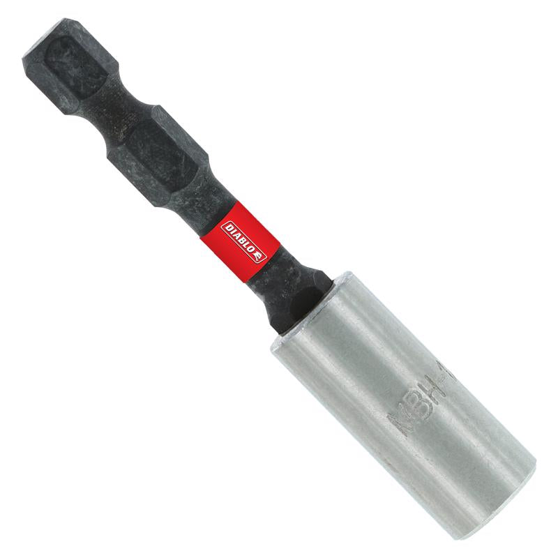 Diablo Hex 3 in. L Magnetic Bit Holder Steel 1 pc