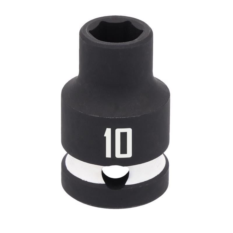 Craftsman 10 mm X 1/2 in. drive Metric Shallow Socket 1 pc