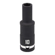 Craftsman 10 mm X 1/2 in. drive Metric Deep Impact Socket 1 pc