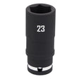Craftsman 23 mm X 1/2 in. drive Metric Deep Impact Socket 1 pc