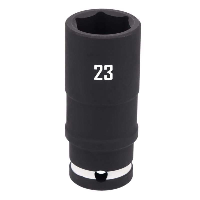 Craftsman 23 mm X 1/2 in. drive Metric Deep Impact Socket 1 pc