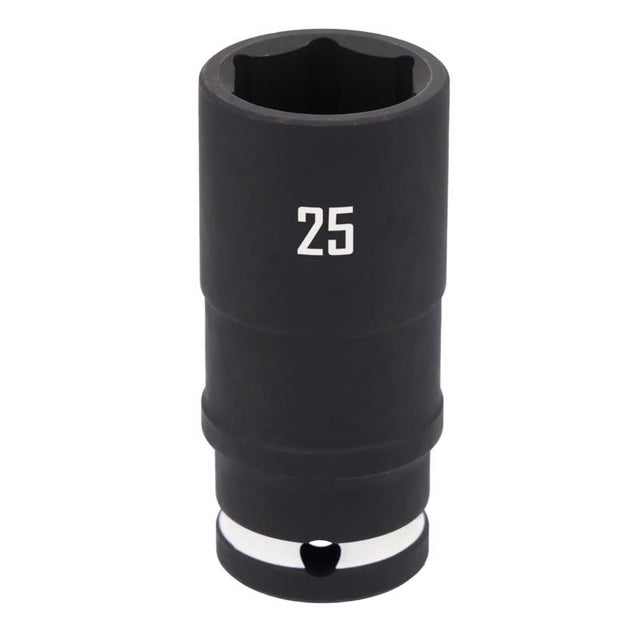Craftsman 25 mm X 1/2 in. drive Metric Deep Impact Socket 1 pc