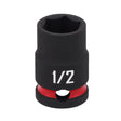 Craftsman 1/2 in. X 3/8 in. drive SAE Shallow Socket 1 pc