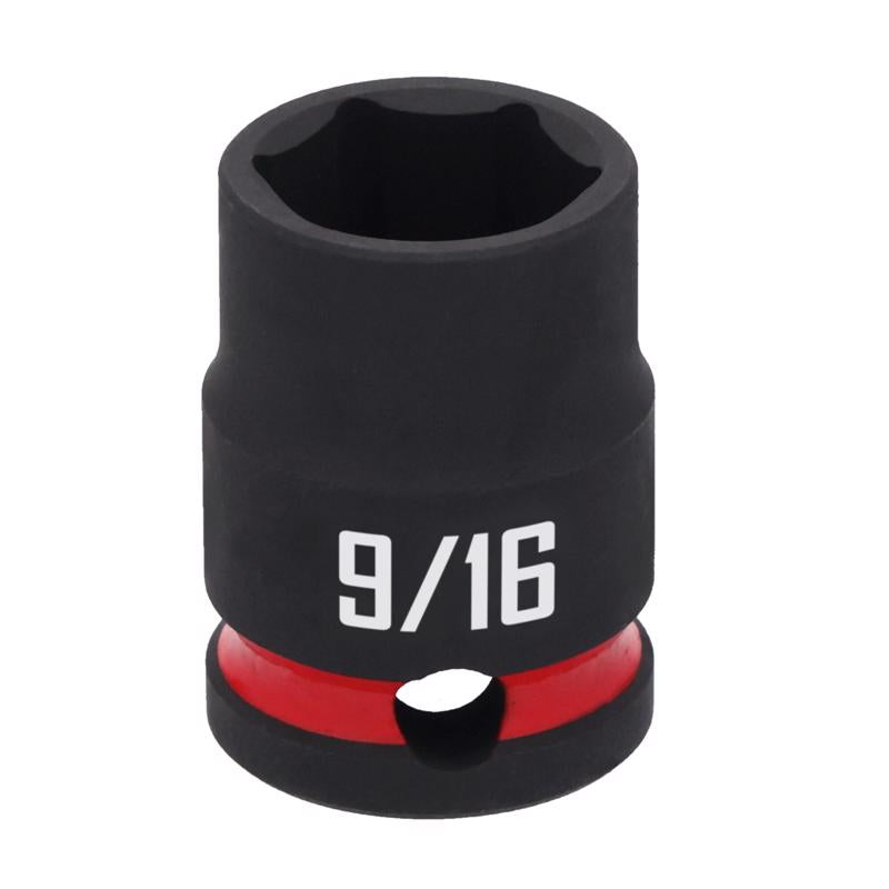 Craftsman 9/16 in. X 3/8 in. drive SAE Shallow Socket 1 pc
