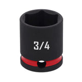 Craftsman 3/4 in. X 3/8 in. drive SAE Shallow Socket 1 pc