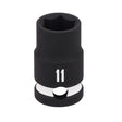 Craftsman 11 mm X 3/8 in. drive Metric Shallow Socket 1 pc