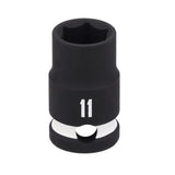 Craftsman 11 mm X 3/8 in. drive Metric Shallow Socket 1 pc