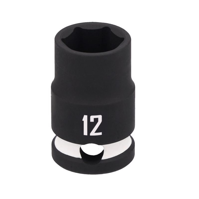 Craftsman 12 mm X 3/8 in. drive Metric Shallow Socket 1 pc