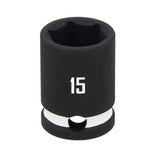 Craftsman 15 mm X 3/8 in. drive Metric Shallow Socket 1 pc
