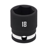 Craftsman 18 mm X 3/8 in. drive Metric Shallow Socket 1 pc