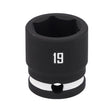 Craftsman 19 mm X 3/8 in. drive Metric Shallow Socket 1 pc