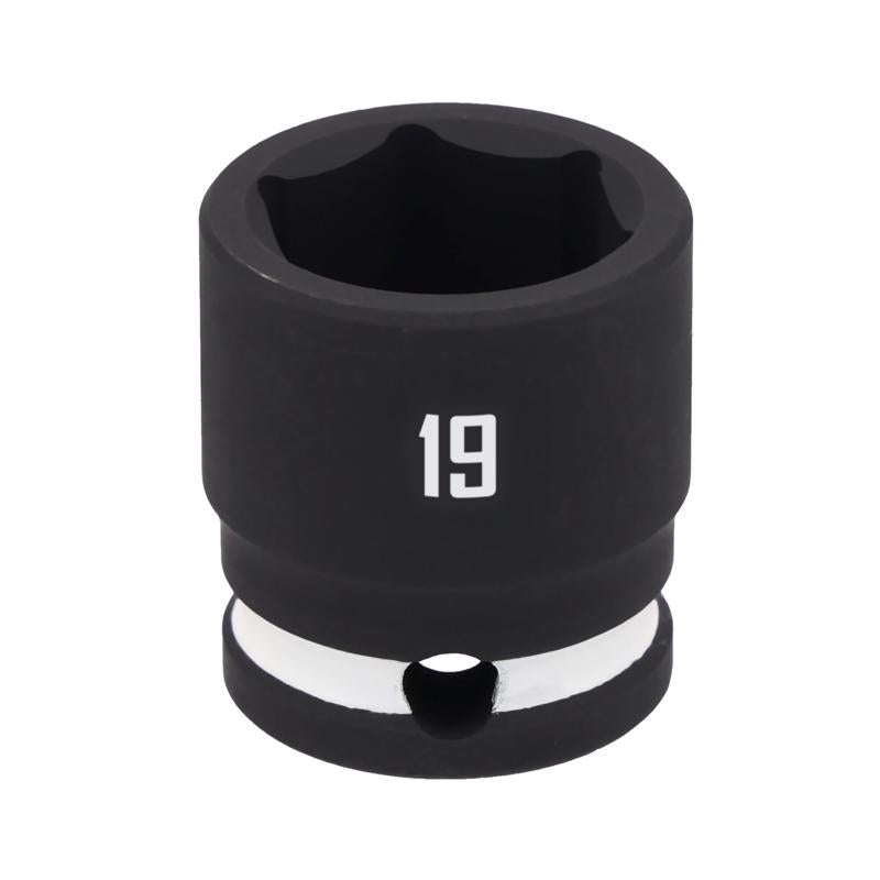 Craftsman 19 mm X 3/8 in. drive Metric Shallow Socket 1 pc
