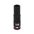Craftsman 7/16 in. X 3/8 in. drive SAE Deep Impact Socket 1 pc