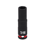 Craftsman 7/16 in. X 3/8 in. drive SAE Deep Impact Socket 1 pc