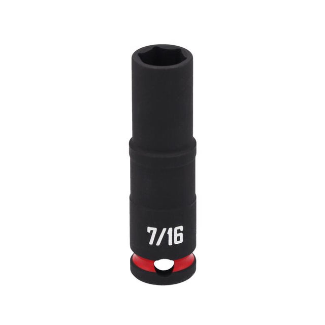 Craftsman 7/16 in. X 3/8 in. drive SAE Deep Impact Socket 1 pc