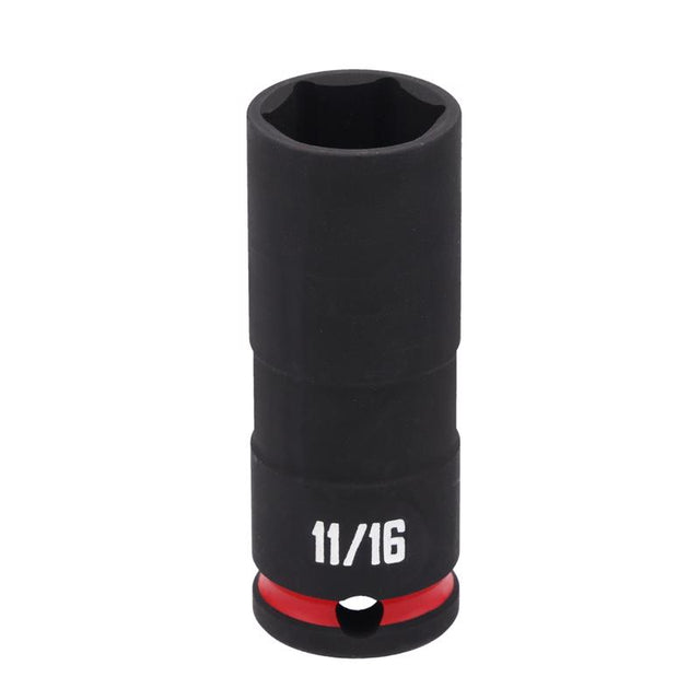 Craftsman 11/16 in. X 3/8 in. drive SAE Deep Impact Socket 1 pc