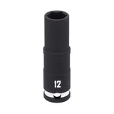 Craftsman 12 mm X 3/8 in. drive Metric Deep Impact Socket 1 pc