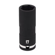 Craftsman 17 mm X 3/8 in. drive Metric Deep Impact Socket 1 pc