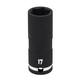 Craftsman 17 mm X 3/8 in. drive Metric Deep Impact Socket 1 pc