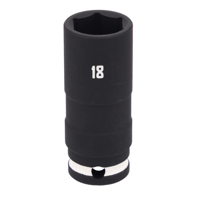 Craftsman 18 mm X 3/8 in. drive Metric Deep Impact Socket 1 pc