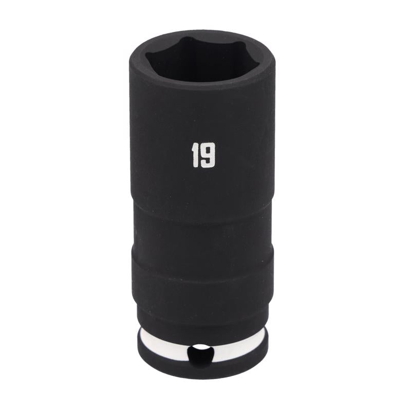 Craftsman 19 mm X 3/8 in. drive Metric Deep Impact Socket 1 pc