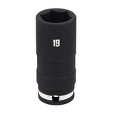 Craftsman 19 mm X 3/8 in. drive Metric Deep Impact Socket 1 pc