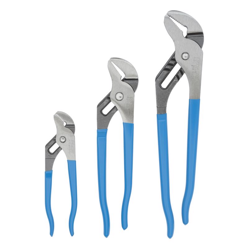 Channellock 3 pc Tongue & Groove Pliers Set